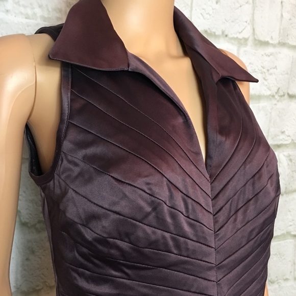JS Collections Petite Collared Sleeveless Top - Picture 2 of 5